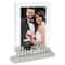 Malden International Designs Mr. & Mrs. 5" x 7" Platform Wedding Photo Frame